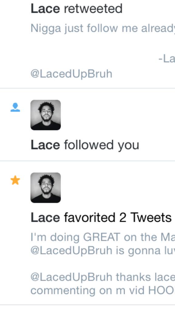 XGeNJxyy's tweet photo. I like to thank u again LACE! @LacedUpBruh http://t.co/hyx8hZDlWE