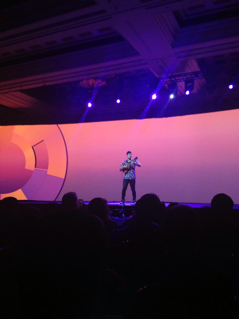 aronstanic: Well that Bohemian Rhapsody on a ukulele was sth else #ImagineCommerce http://t.co/9Kd4edlckI