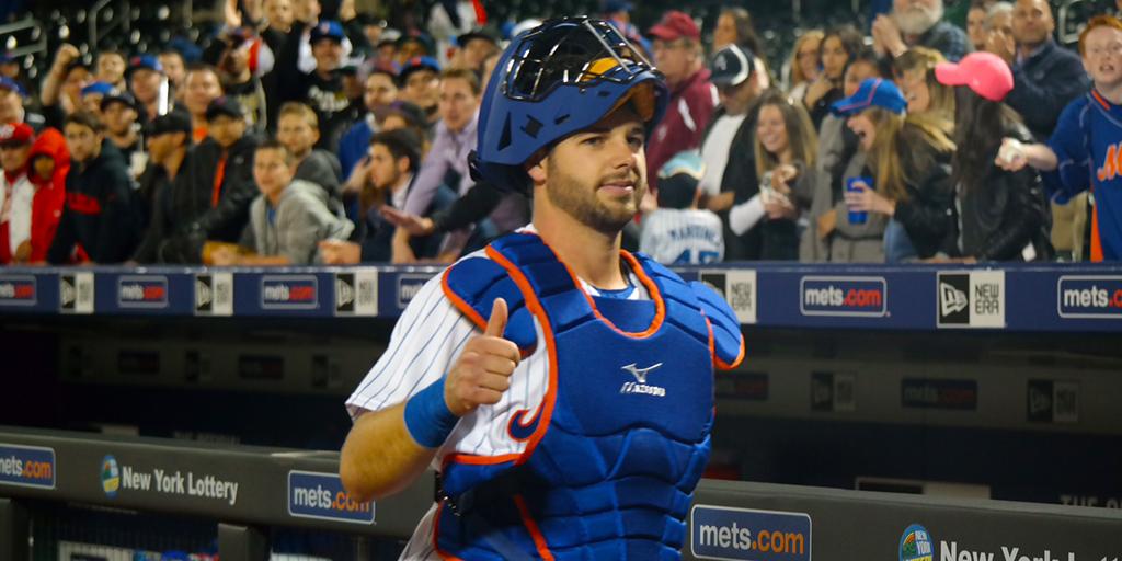MLB's tweet photo. First to 11 wins in the NL.
9 in row.
8 straight at home.

The Amazin’ @Mets for ya. http://t.co/J1HQbRyzYu http://t.co/TgN36661RN