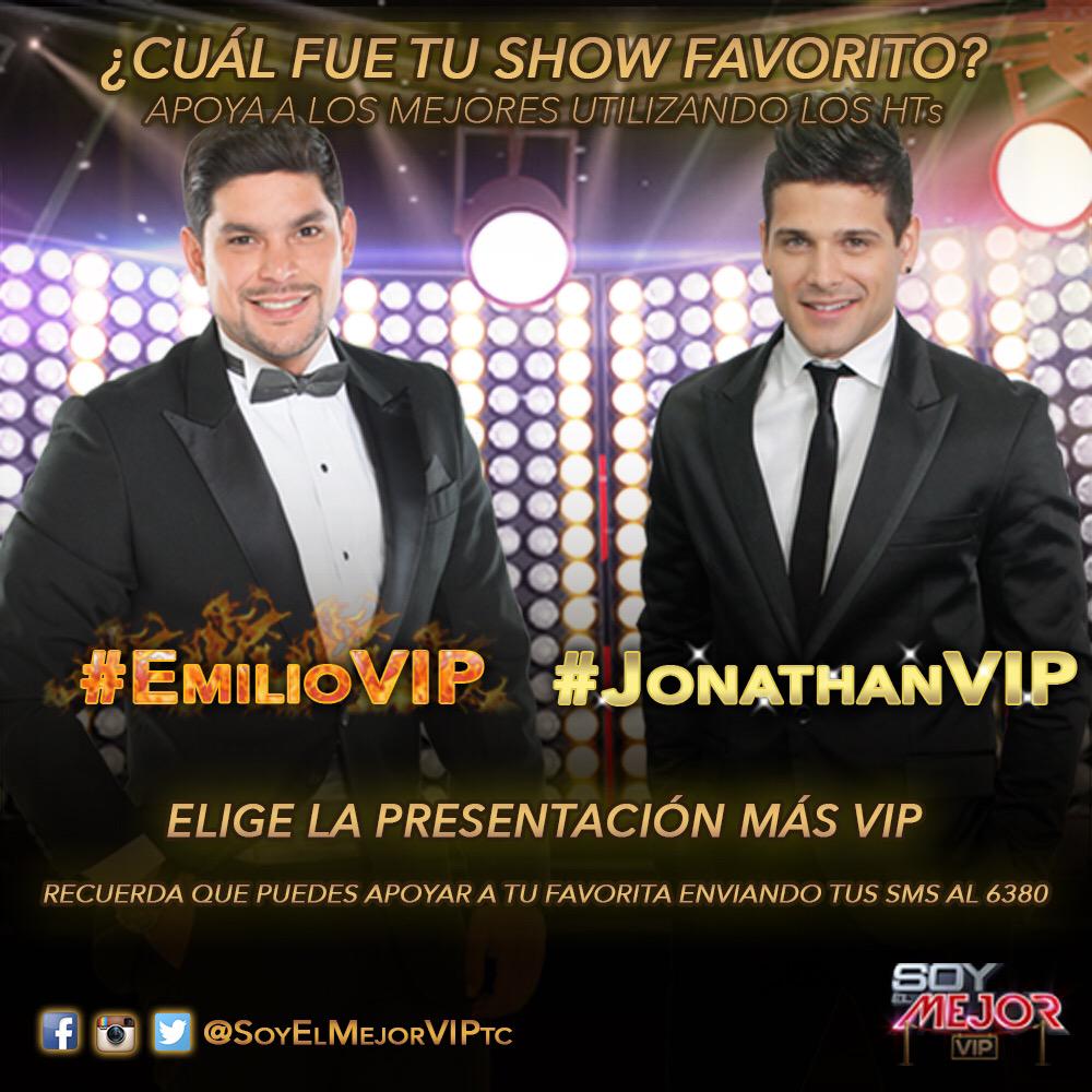 tcsoyelmejor's tweet photo. Los HT's de las votaciones:
#JacquelineVIP Vs. #DinaVIP
#EmilioVIP Vs. #JonathanVIP
#JasuVIP Vs. #CerecitaVIP | Da RT http://t.co/eHbMEyEZDY