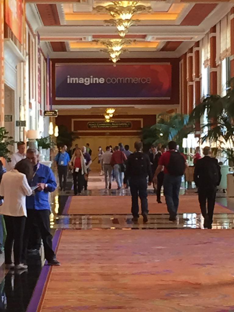 connor_shiphawk: Great day at #ImagineCommerce today. Looking forward to raging tonight @ShipHawk and finishing with a bang tomorrow! http://t.co/tVBNZxQI1U