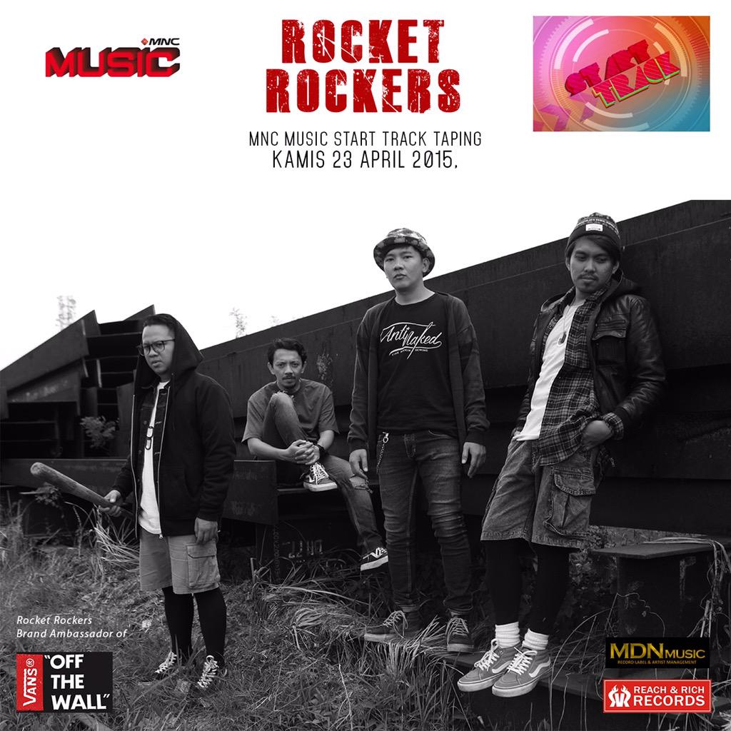 rocket_rockers's tweet photo. besok RR taping di Star Track MNC Music Channel #MimpiMenjadiSarjana #MerekamJejak http://t.co/XpeJuDHKp1