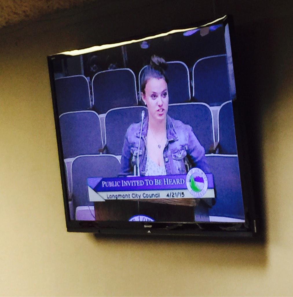SilverCreekLA's tweet photo. @SCLATheWall inviting the Longmont City Council to attend her event this Saturday! @sclacapstone http://t.co/zFRoIFe1Lc