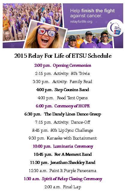 RelayETSU's tweet photo. See you Friday in The Quad! #RFLETSU http://t.co/4wVFHTVefo