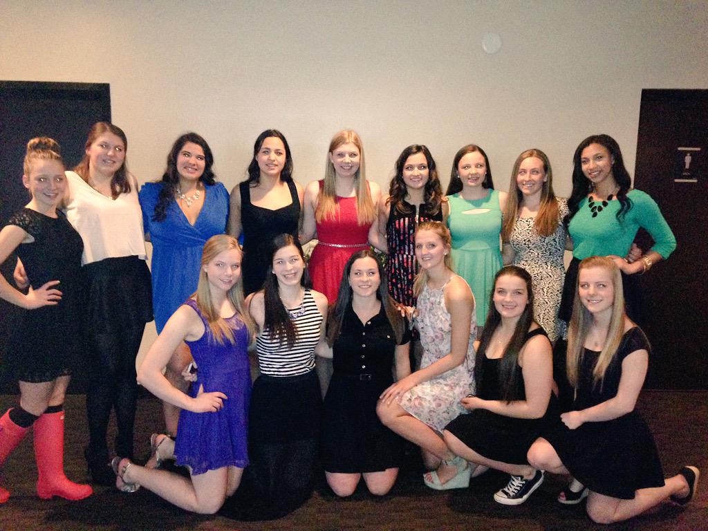 SaultWildcats's tweet photo. Cats wrapping up the season at tonight's Wildcat banquet. #lookinggood #historymakers http://t.co/eO2SEnlizf