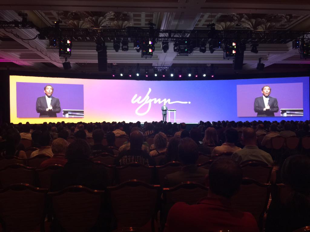 ImParthPandya: 'Leadership' is a key to success - Excellent speech by Steve Wynn #wynn #ImagineCommerce Salute. http://t.co/E35R7mGw0s