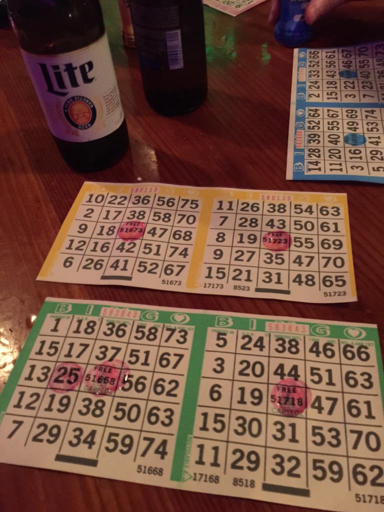 hedler73's tweet photo. Another night of bingo with the bro @B2Hig http://t.co/DIh1NcKjdv