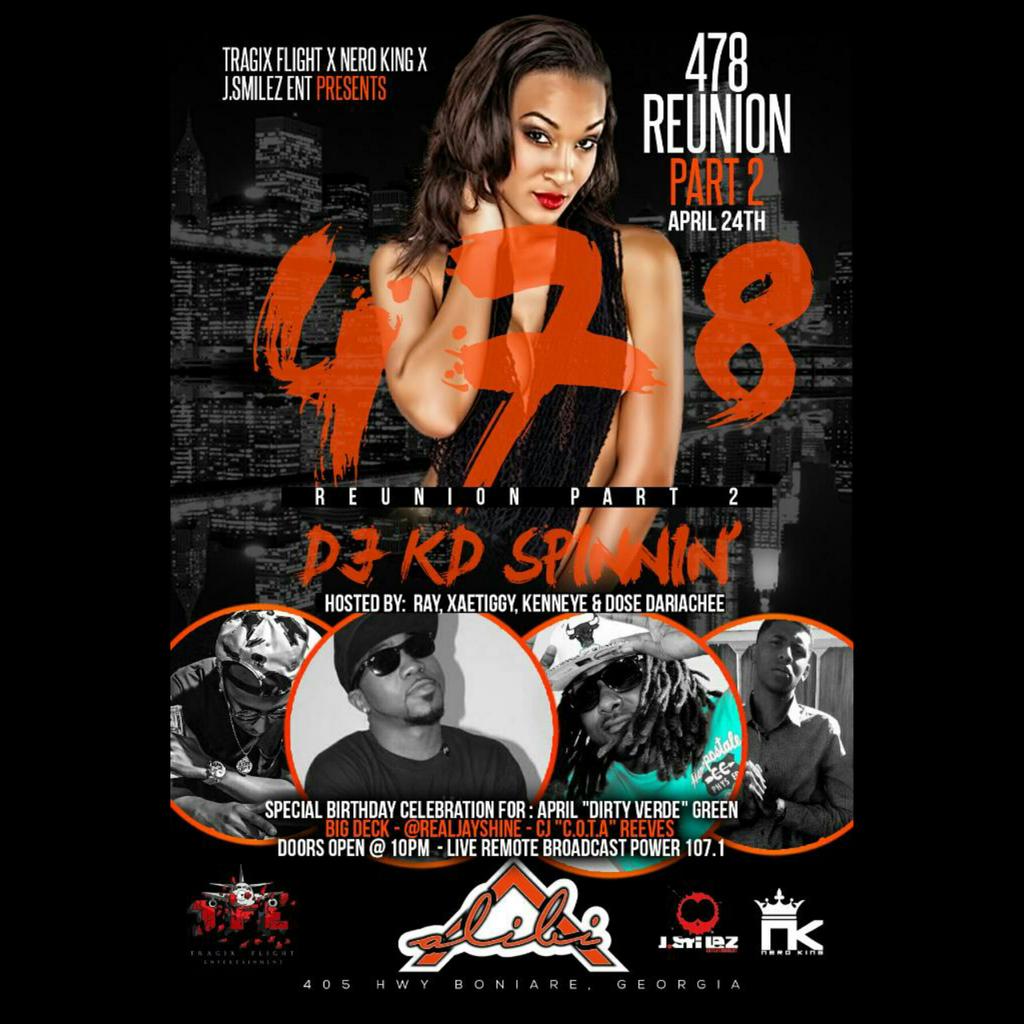 JSmilezEnt2012's tweet photo. #FeelGoodFridays at #AlibiNightClub #478ReunionPart2 with @TragixFlightBeo @DoseDariachee http://t.co/xC8AdoMBpj