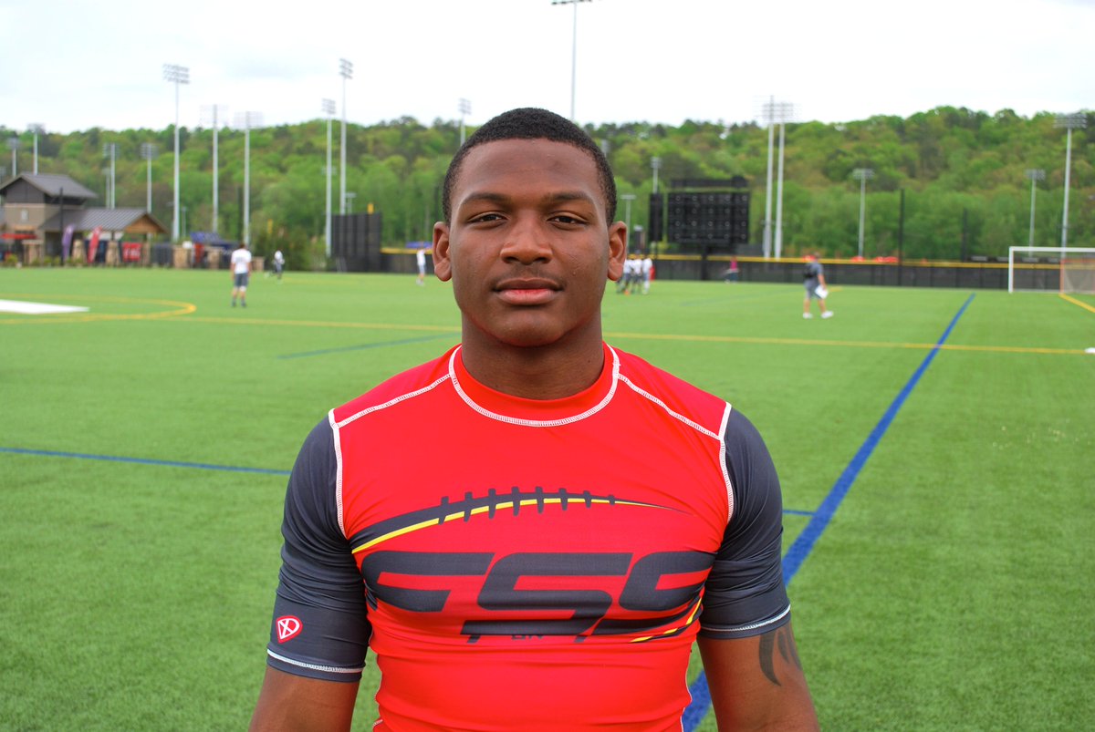 Breon Dixon - 2017 ILB - Peachtree Ridge HS, Suwanee, GA. Photo courtesy of Twitter.