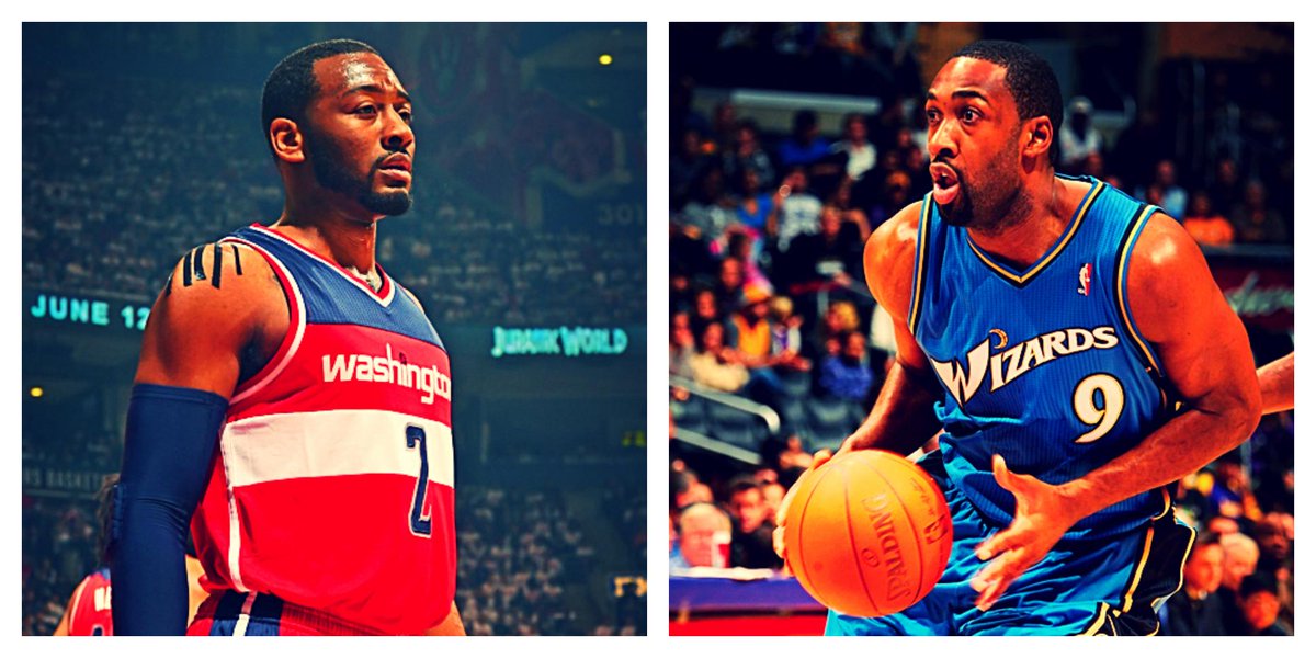 SportsCenter's tweet photo. John Wall breaks Gilbert Arenas' franchise record for most assists in a playoff game with 17. http://t.co/yhlp1PTpO9