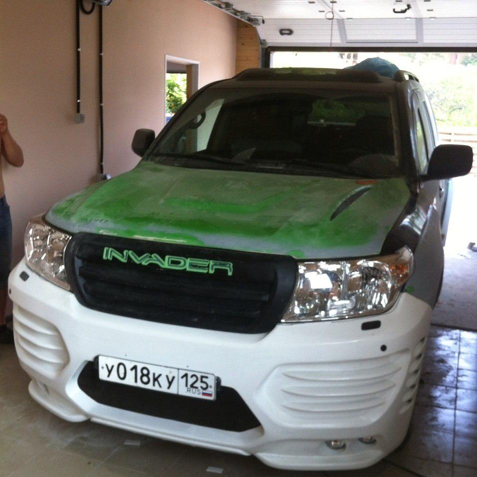INVIDER готовится к покраске. Скоро будет в городе #Благовещенск т.555599