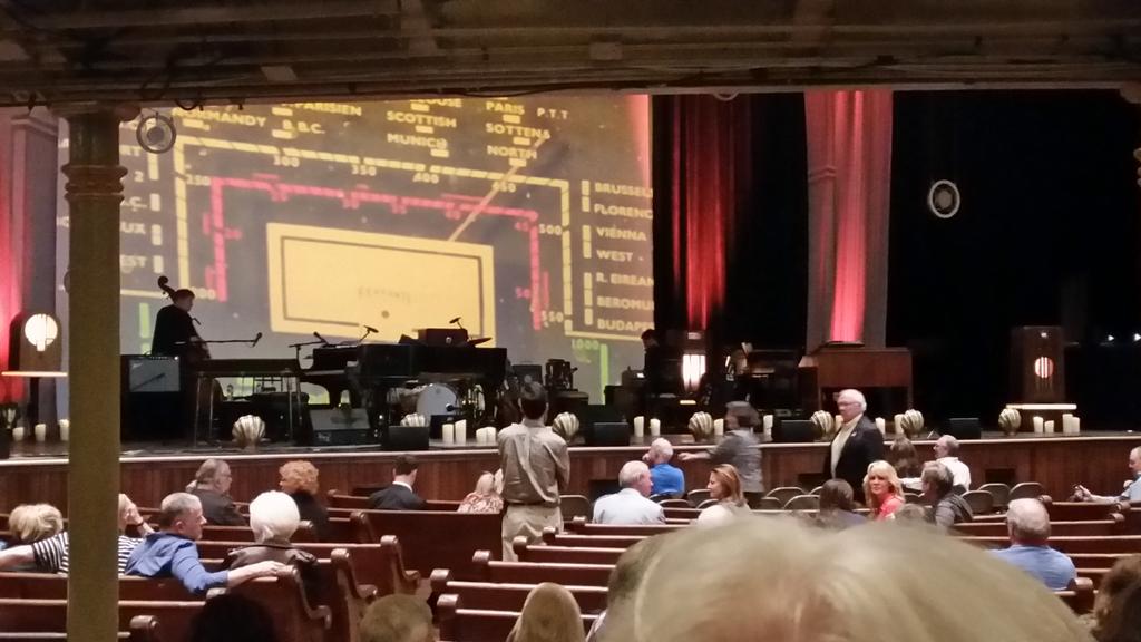 WiseAsh's tweet photo. Take in a show at the Ryman: check. http://t.co/v8RiBfExNB