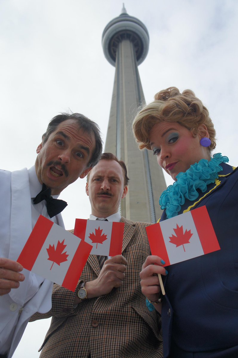 Imi_heratic's tweet photo. A postcard from @TourCNTower ... Wish you were here (Basil's glad your not!) @thefaultytowers @FaultyTowerTour http://t.co/WWWMJtcNh9