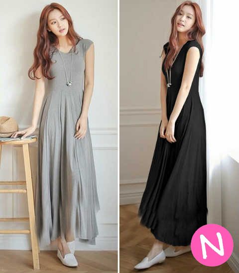 prettyshopa's tweet photo. 75rb elegant maxi (spandek) L,pj maxi 135cm,LD 94cm,berat 0,34kg,abu,hitam http://t.co/nuFrJ3Lf61