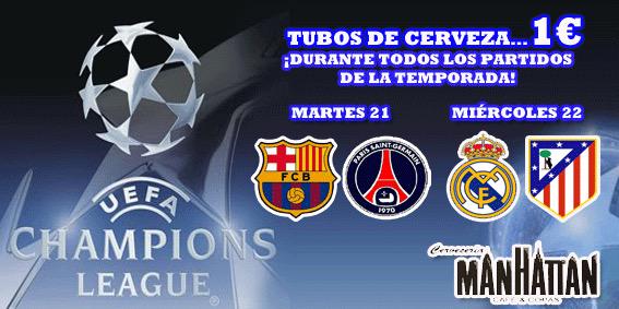 CasaManhattan's tweet photo. Hoy REAL MADRID-ATLÉTICO!! http://t.co/jOPgahZeF8