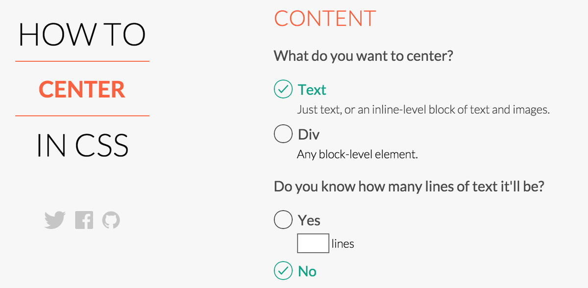 alsacreations's tweet photo. How to center in CSS http://t.co/JEAdJ7dL6u un petit guide par questions-réponses http://t.co/Xf5JD4pWdy
