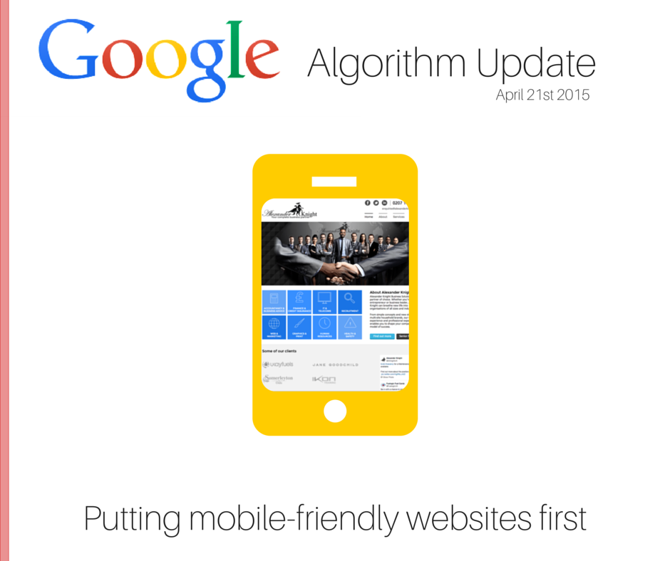 AKnightUK's tweet image. Google's #MobileFriendlyAlgorithm update means mobile friendly websites are now prioritised.
goo.gl/P3KehU