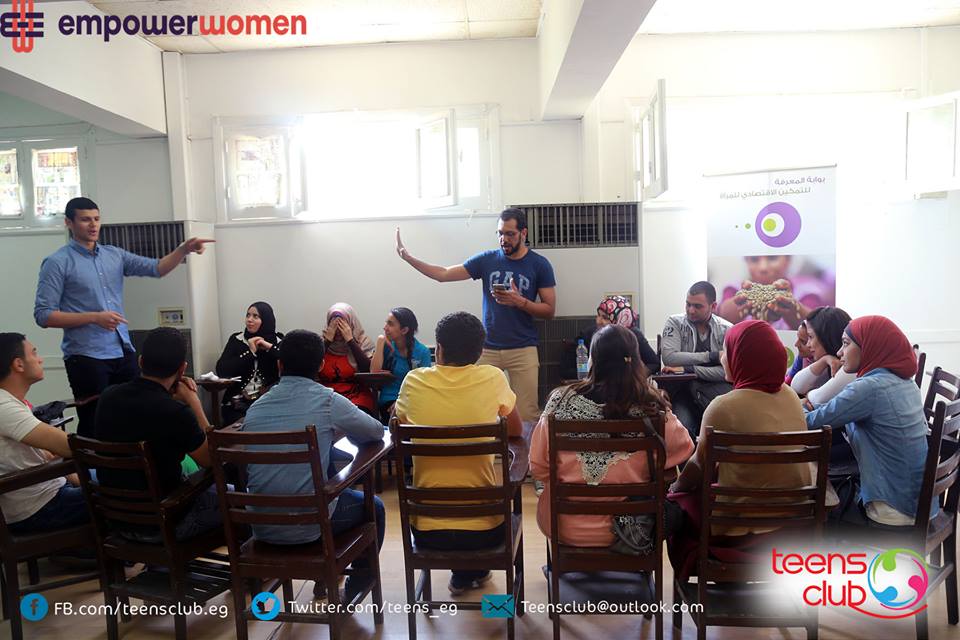 Teensclubeg's tweet image. From CV &amp;amp; Interview skills Workshop by @UN_Women.
#AprilWorkshops