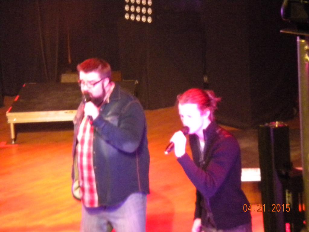 crystalmaynot's tweet image. Great show tonight @RobLundquist. Glad that you enjoyed your movie today. #springtourtour #homefree