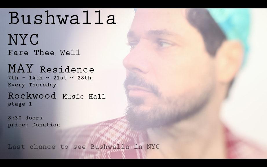 billygalewood's tweet photo. Bushwalla lands in NYC
@RockwoodNYC MAY Residence
7th ~ 14th ~ 21st ~ 28th
8:30 doors 9:00 show
#animout http://t.co/08sw9ClDZV