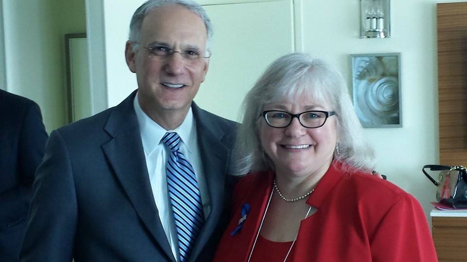 libraryNMPL's tweet photo. @RichHarwood & @NJLA President/New Milford #Library Director Terrie McColl @njla_conf #librariesontheedge #njla15 http://t.co/aNuJwE0rzk