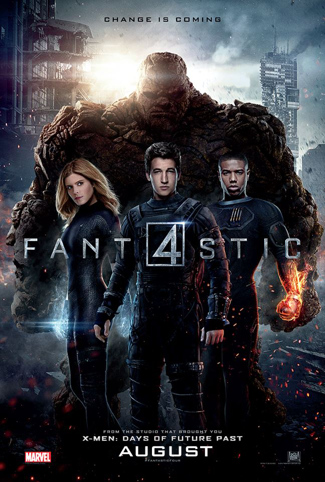 Lihat poster terbaru #FantasticFour akan tayang di bulan Agustus.