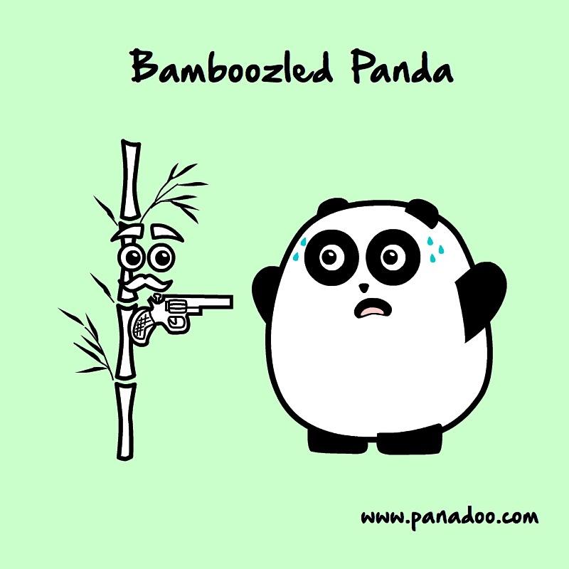panadoopanda's tweet image. Bamboozled panda #panadoo #panda #ilovepandas #cute #cartoon #funny #animal #bamboo