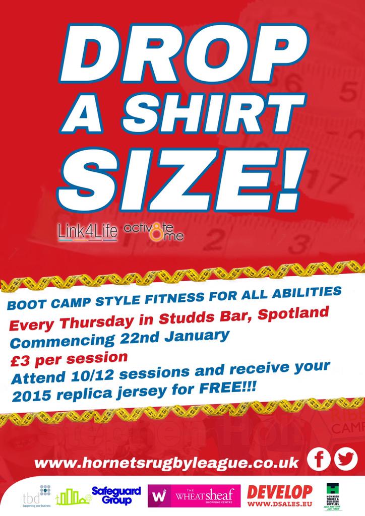RochdaleHornets's tweet photo. Getting fit for summer?Come to Spotland Thurs eve 7pm for fitness class with @benjilloyd1 @officiallydale @Link4Life http://t.co/gZe3JUmGhe