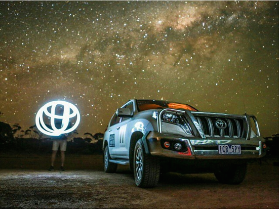 Toyota_Aus's tweet photo. Just gazing at a few stars, including the Prado. http://t.co/CtiJisLzKr
