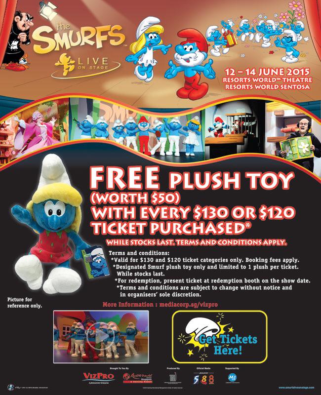 Ladies and Gentlemen, our next stop is SINGAPORE. Come and catch us from June 12-14 <a href="/rwsentosa/">ResortsWorldSentosa</a> #SmurfsLive #SLOS