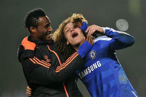 Happy Birthday to John Obi Mikel and former blue David luiz 