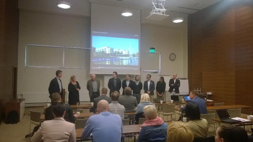 JanRuoho's tweet photo. #Vierumäki #Solteq #CeniumProject starts #KickOff @harmanen http://t.co/LhaqcwjraP
