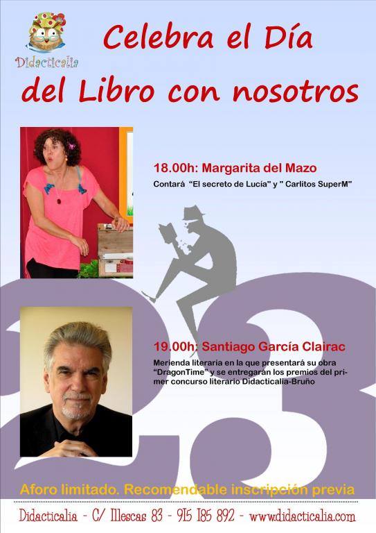 Mañana #LaNocheDeLosLibros en <a href="/Didacticalia/">Didacticalia</a> con  <a href="/MargaritadlMazo/">Margarita del Mazo</a> y <a href="/librosdesanti/">Santiago García</a> Os esperamos!