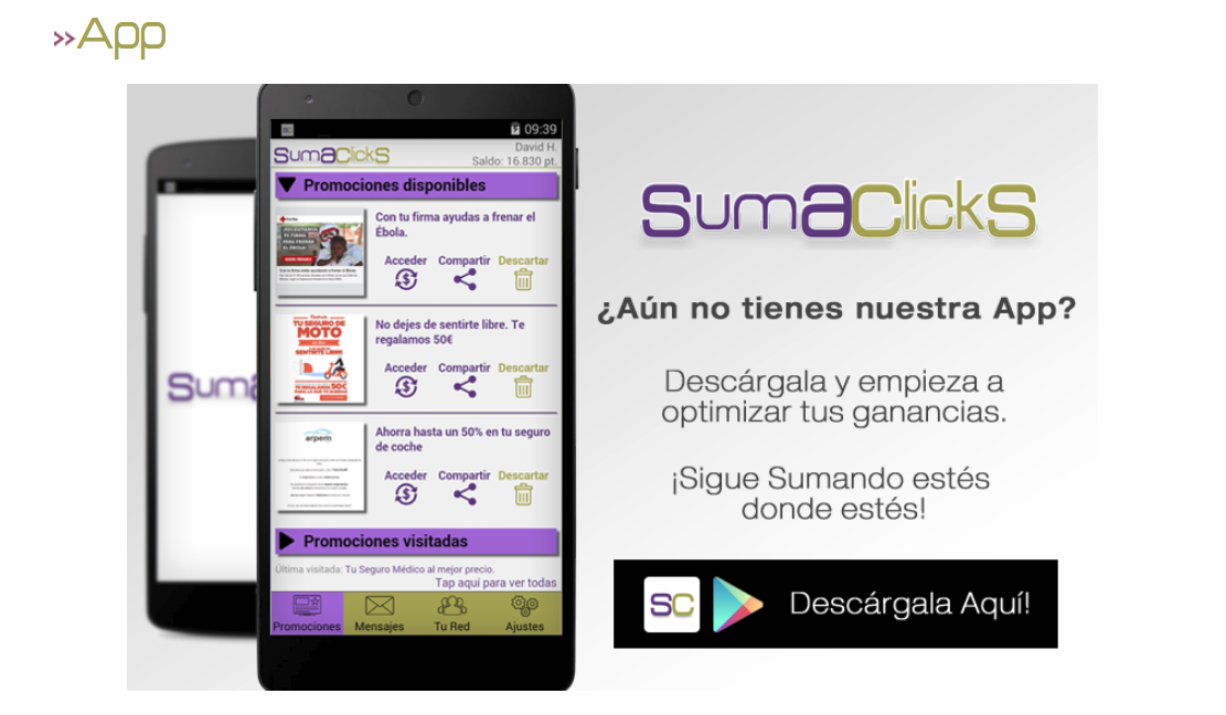 suma_clicks's tweet photo. Feliz miércoles!

¿Todavía no tienes nuestra app?

http://t.co/jzpv7Rj5LH http://t.co/XAtWLvAqpY