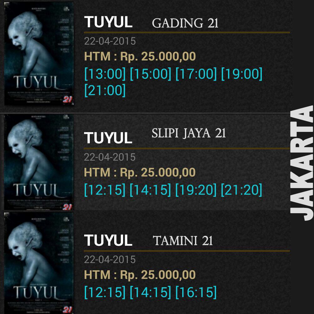CreatorMediaID's tweet photo. Mau ntn tp gatau dmn bs nemuin #TuyulPart1 ? Cek ini ya! Masih ada voucher dr zalora nunggu km.. http://t.co/J4oKFYvcO2