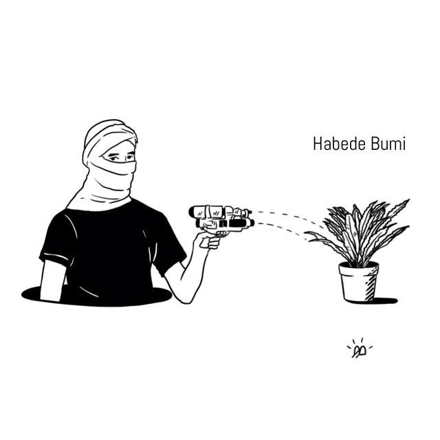 Selamat ulangtahun planet ini. Jangan marah2 lagi ya