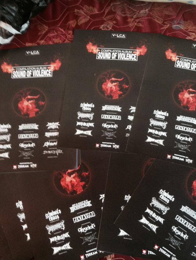 poster #soundofviolence beli CDnya kakz gratis poster, nnt kita ada <a href="/palucloth/">Palu Clothing Expo</a> <a href="/IndiePalu/">INDIE PALU</a> @MajalahTERKAM <a href="/Palu_DM/">Palu Death Metal</a>