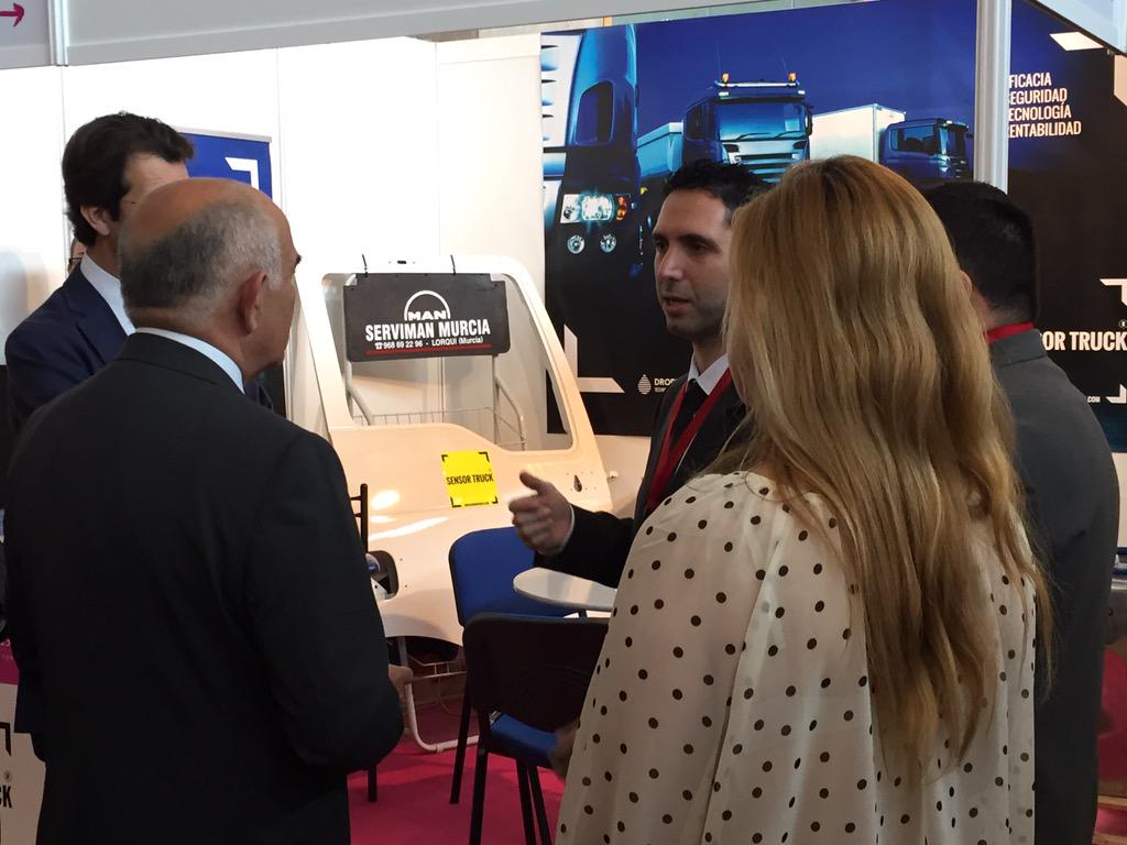 DroptecT's tweet photo. RT @CarlosMMarin: Presentación #sensortruck de @DroptecT en eI  I Foro de Logística del Mediterráneo @rsinfo_INFO http://t.co/kZspO0uJMJ