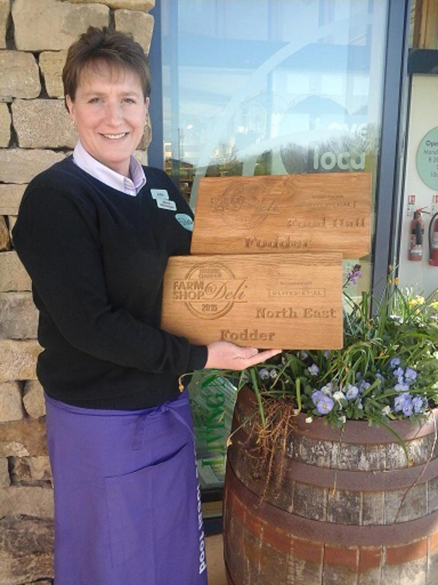 Fodder is proud to win the <a href="/FarmShop_Deli/">Farm Shop & Deli Show</a> award for Farm Shop &amp; Deli for the North East Region &amp; Best #Food Hall