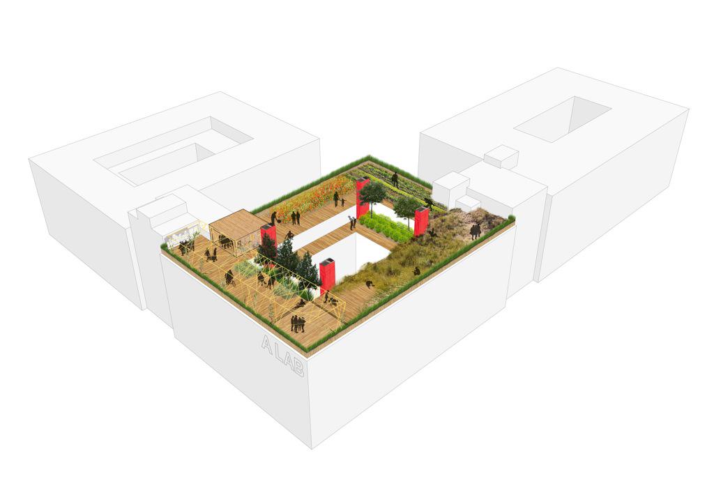 Thank you <a href="/BLOC7architect/">BLOC7 architecten</a> for this cool visual of how Rooflab should look like! Donate now: kickstarter.com/projects/20603…