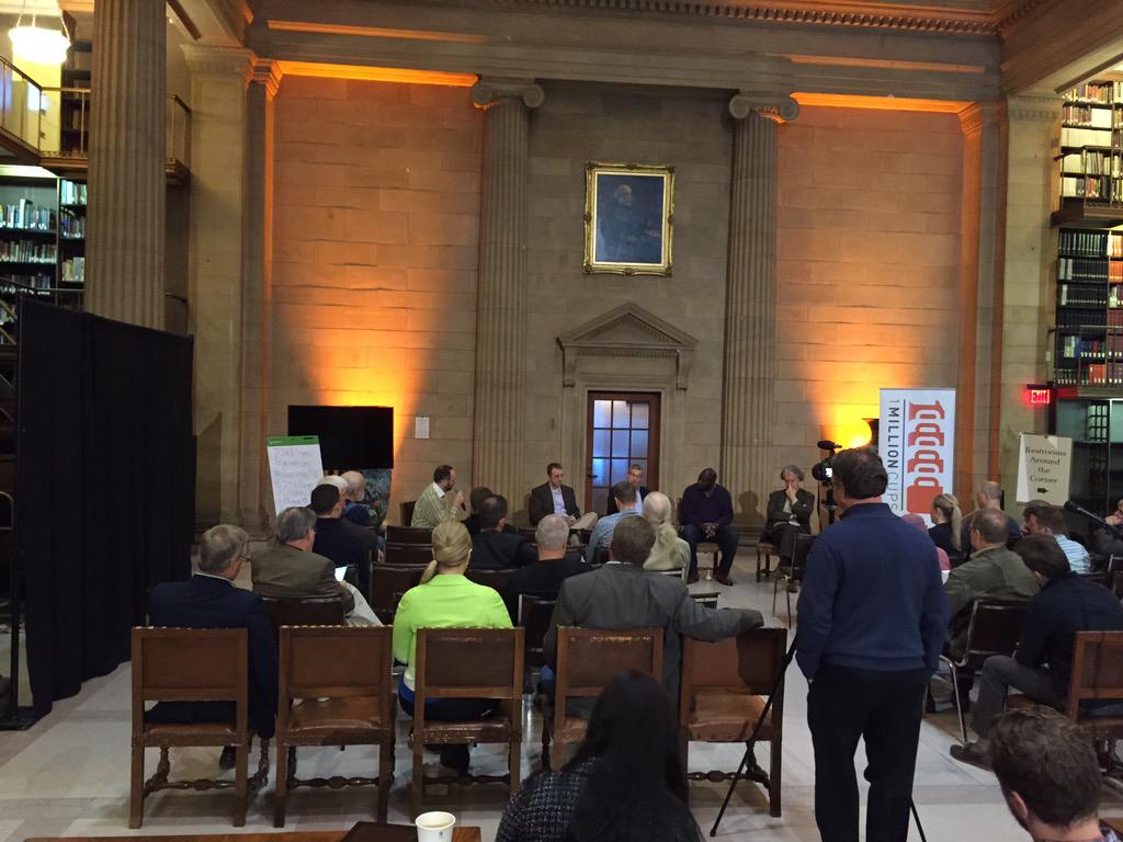 ericbergtweets's tweet photo. @JJHillCenter for @1millioncups #bootstrapMN Gotta love #startup Are you #ALLIN http://t.co/jJXyK7bPnj