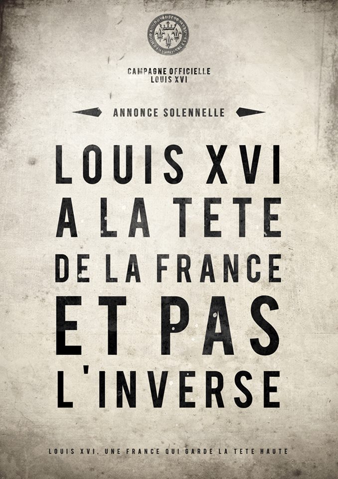 L'Agence se lance en politique, premier essai pour Louis XVI via <a href="/Chatonsdor/">Les Chatons d'Or</a>. Votez ici : on.fb.me/1hDc0wk