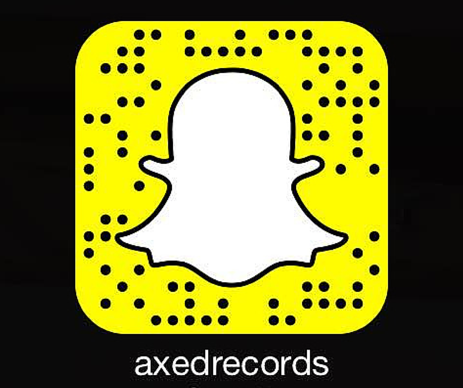 AxedRecords's tweet image. Exclusive Previews,Artist Takeovers &amp;amp; much more! join us on Snapchat by scanning this image with your Snapchat camera