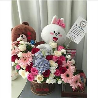 ettyning's tweet photo. Yeee bunganya cantik bgt semoga kk@aurakasih87 suka ya Gws kk syang http://t.co/GbKoKSNEUd