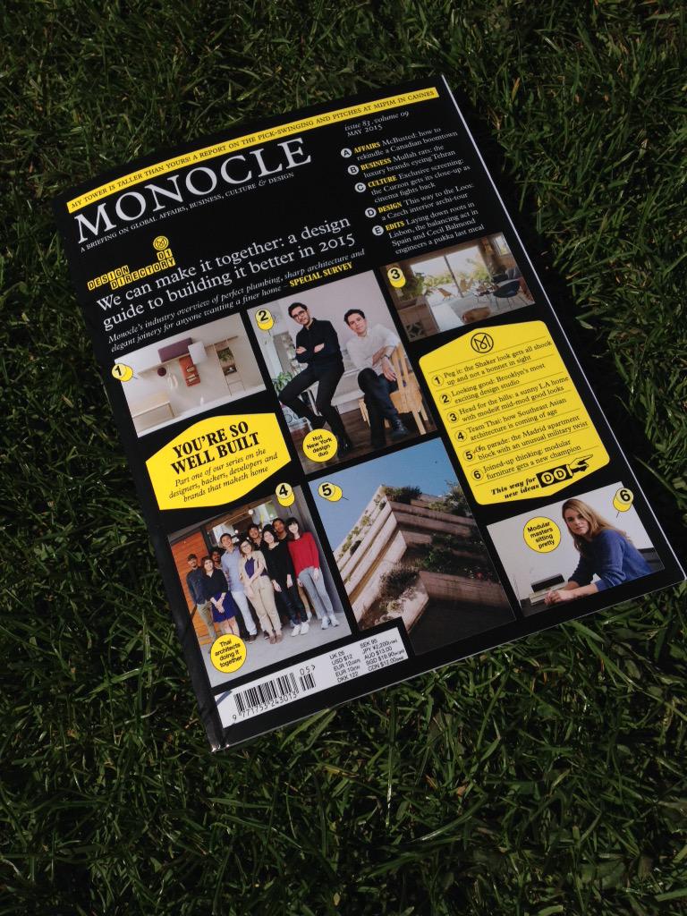 katysheen's tweet photo. A sunny afternoon and the latest issue from @Monocle24. Life is sweet. http://t.co/dImpjD5mjx