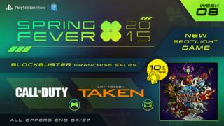 VideoGameNewsXP's tweet image. PS4's Spring Fever Promo ... - goo.gl/d848Wg #RegularPrice #ReleaseDate #ShovelKnight #TitanSouls