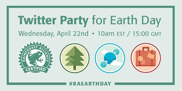 RnfrstAlliance's tweet image. Let the (twitter) Party begin! For the next 30 mins, tweet your ?'s about #travel, #climate and #forests! #RAEarthDay