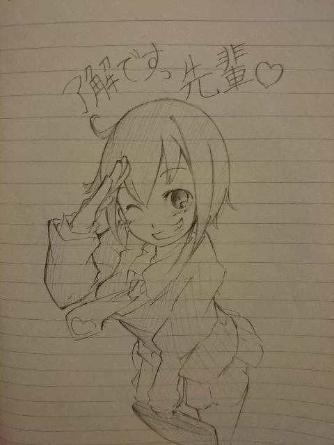 久々に手癖だけで何も考えず落書きφ(゜゜)ノ゜ 