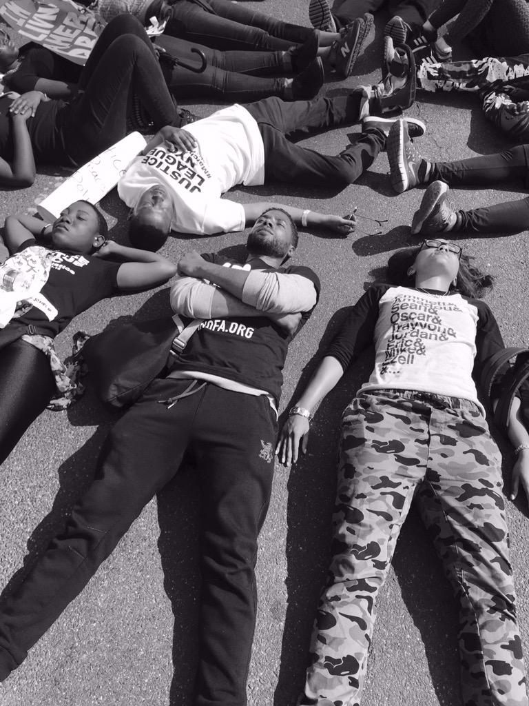 JussieSmollett's tweet photo. Yesterday we marched, did a die-in in front of the Supreme Court building &amp; rallied at the Capital #March2Justice http://t.co/i56vqD551D