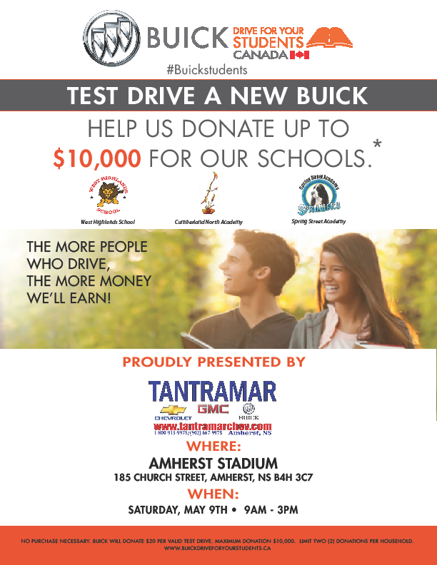 TantramarChev's tweet photo. Mark #MAY9th on your calendar for this awesome event we have going on at the #AmherstStadium ,  @TownofAmherstNS http://t.co/6qEJyXAQLB